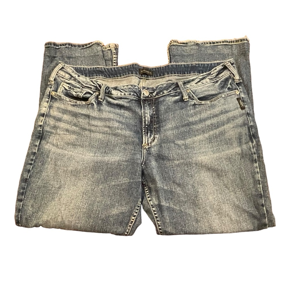Silver Jeans Co women’s size 24 Suki Bootcut denim jeans waist size 42